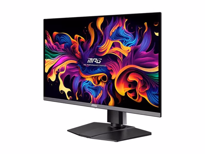 MSI MPG 271QRX QD-OLED 26.5" 2560 x 1440 (2K) HDMI DisplayPort USB-C 360Hz Pivotskärm