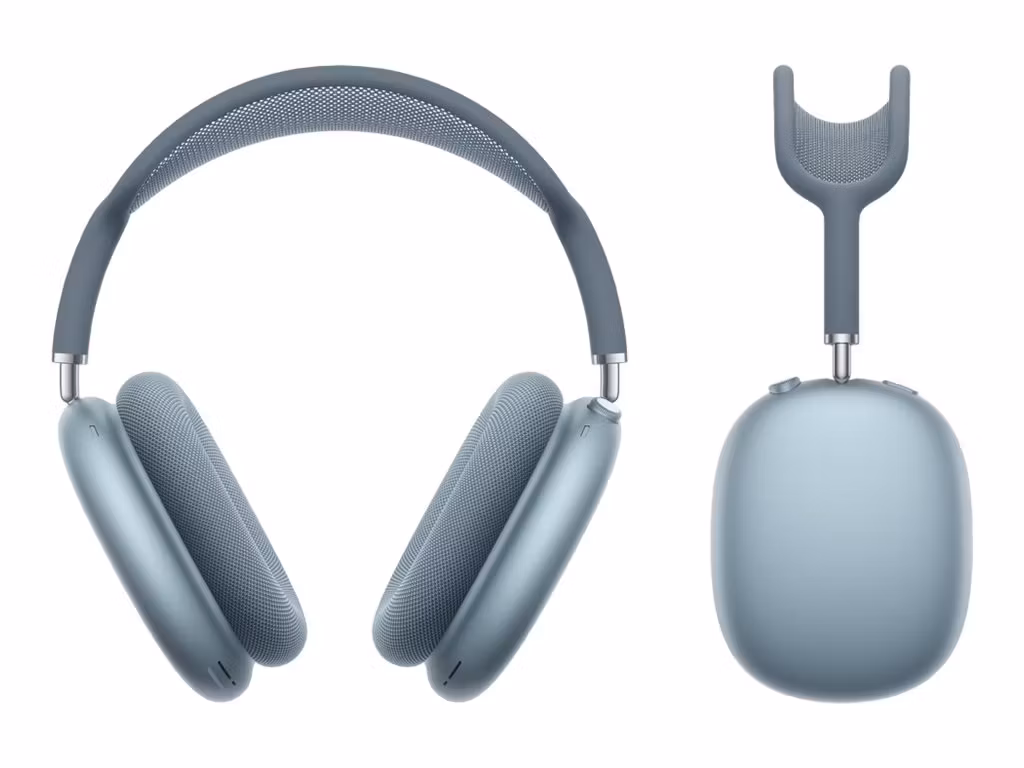 Apple AirPods Max 2 generationen med mikrofon blå