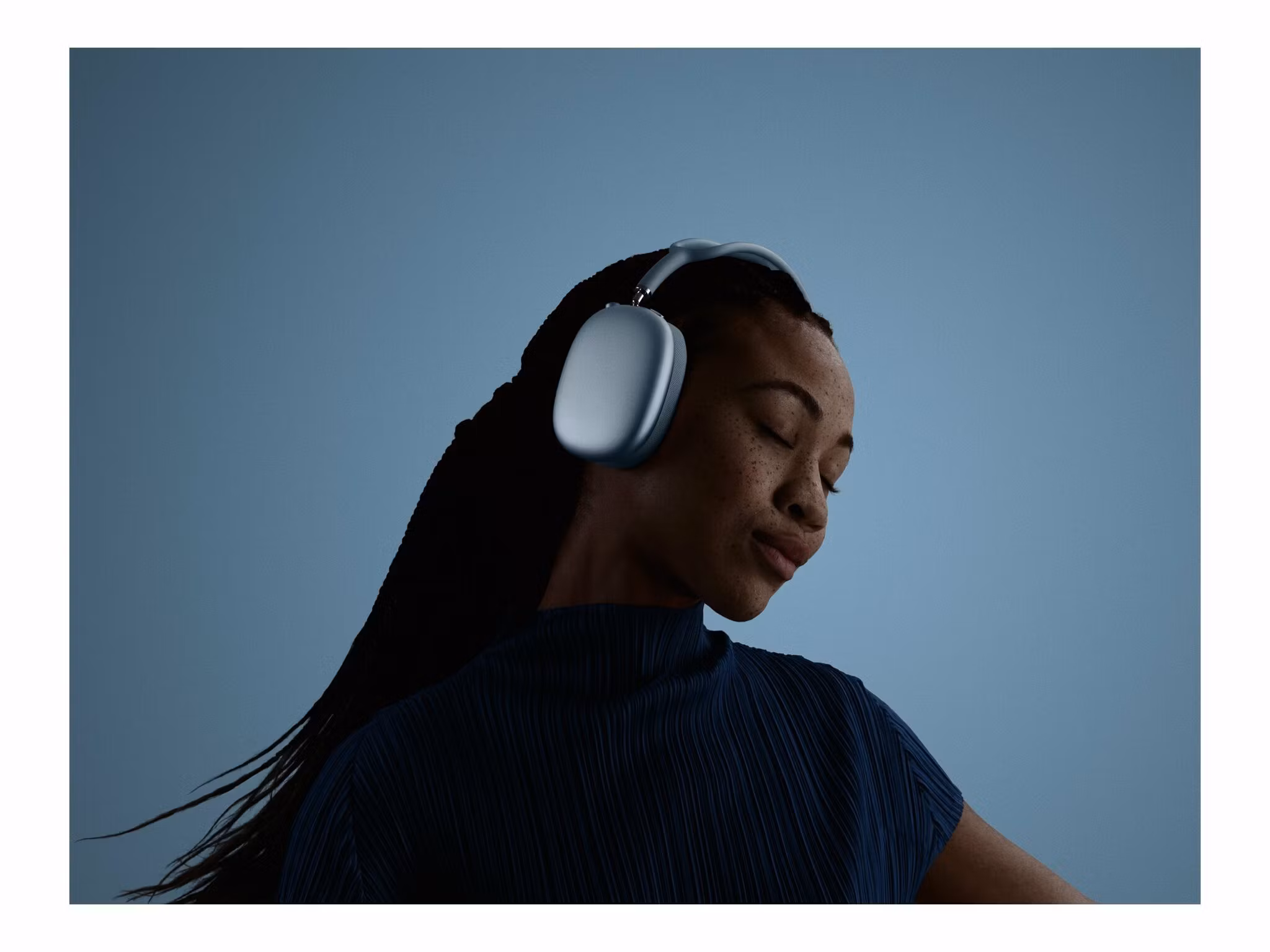 Apple AirPods Max 2 generationen med mikrofon blå