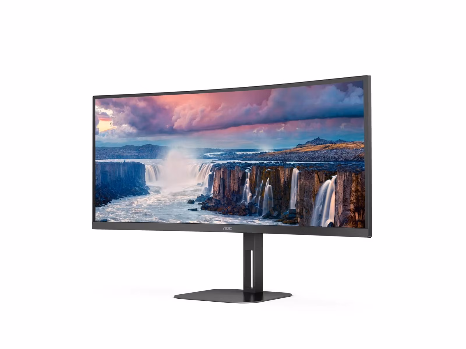 AOC CU34V5C 34" Ultrawide Välvd Gamingskärm