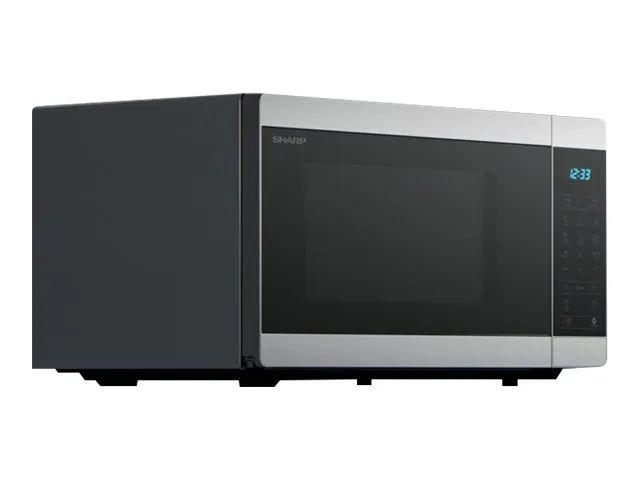 Sharp YC-MG81E-S Mikrovågsugn med grill Silver/svart