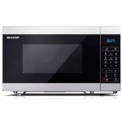 Sharp YC-MG81E-S Mikrovågsugn med grill Silver/svart