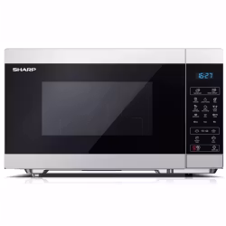 Sharp YC-MG81E-S Mikrovågsugn med grill Silver/svart