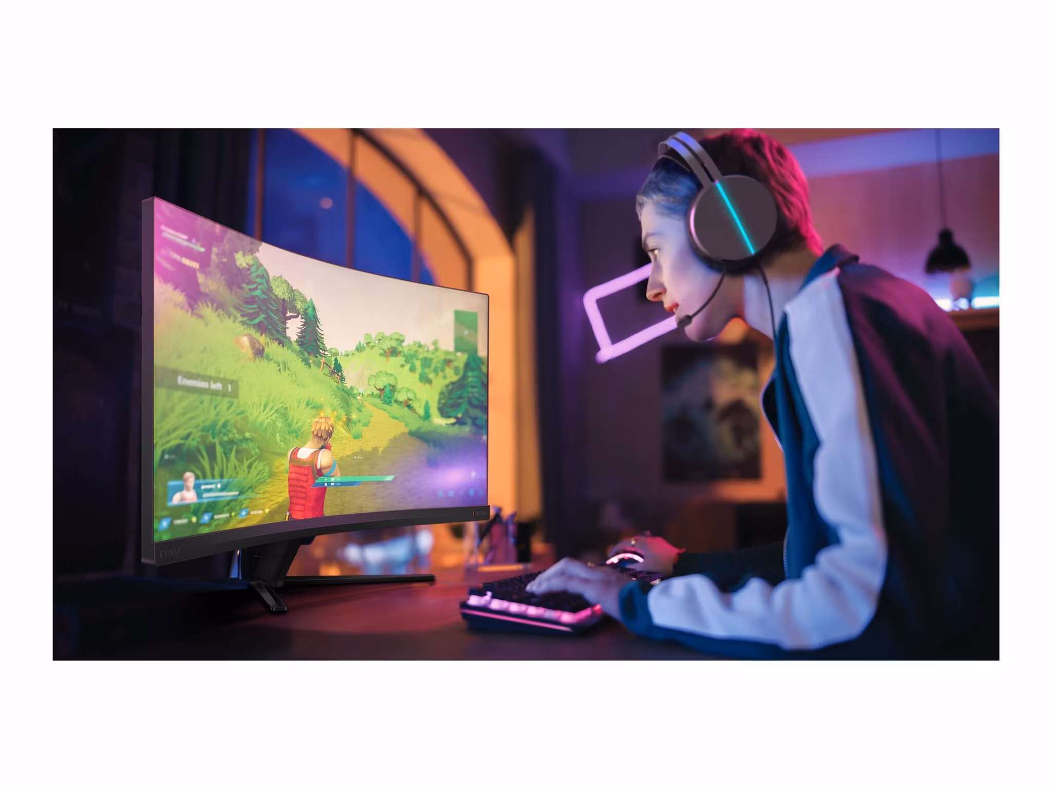 Philips Evnia 3000 32M2C3500L 32" välvd bildskärm gaming