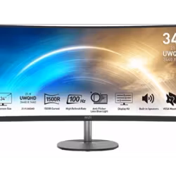 MSI Pro MP341CQ 34" Ultrawide Välvd Gamingskärm