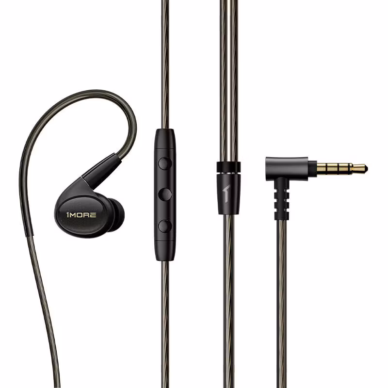 1MORE Penta driver P50 in-ear hörlurar Svart