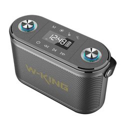 W-KING H10 S 80W Bluetooth trådlös högtalare + mikrofon Svart