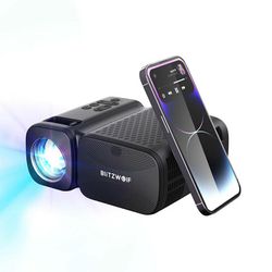 BlitzWolf BW-V3 Mini LED beamer Projektor Wi-Fi + Bluetooth