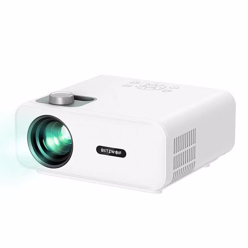 BlitzWolf BW-V5 1080p LED-projektor HDMI Vit