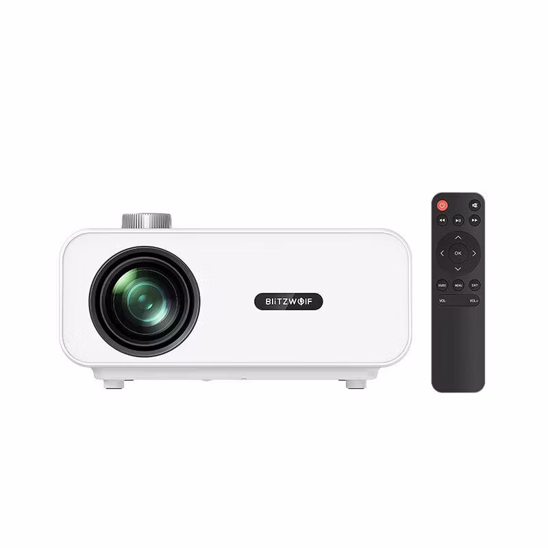 BlitzWolf BW-V5 1080p LED-projektor HDMI Vit