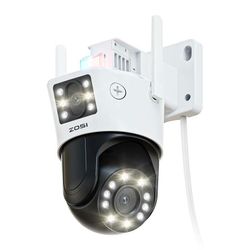 ZOSI C298 WiFi 6MP dual Pan Tilt IP outdoor camera IP66