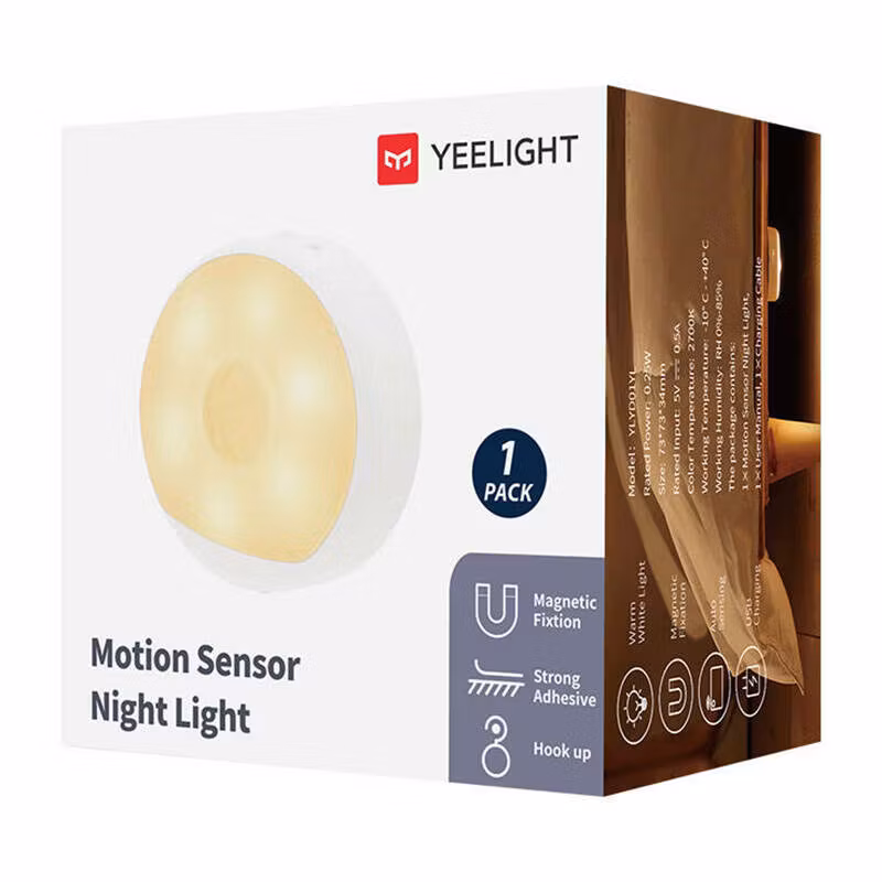 Nattlampa med rörelsesensor Yeelight Sensor NightLight