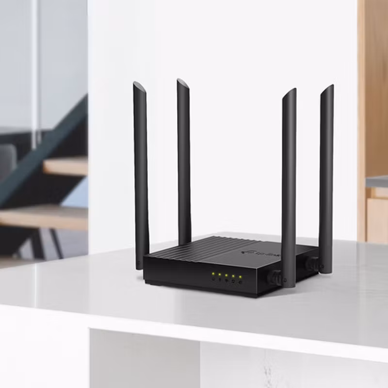 TP-Link Archer C64 AC1200 Trådlös Dual-Band Gigabit Router