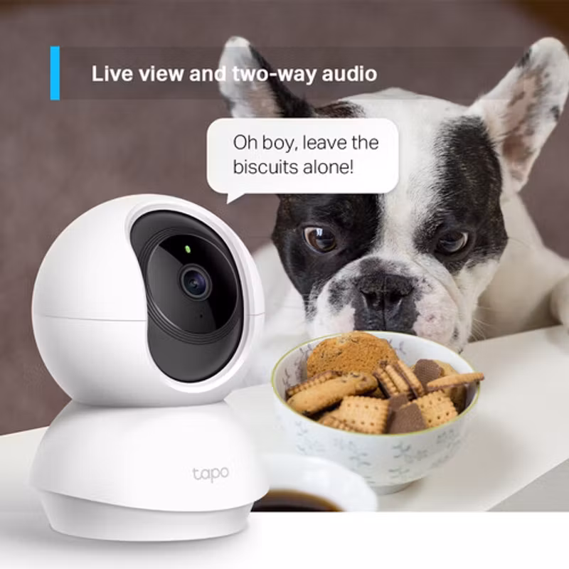 TP-Link Tapo C210 Övervakningskamera panorering/lutning – Färg Dag & Natt