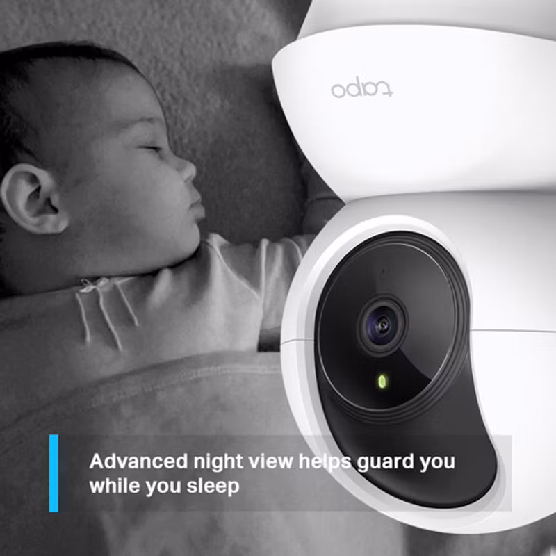TP-Link Tapo C210 Övervakningskamera panorering/lutning – Färg Dag & Natt
