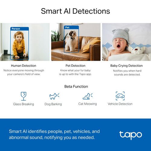 TP-Link Tapo C220 AI Övervakningskamera
