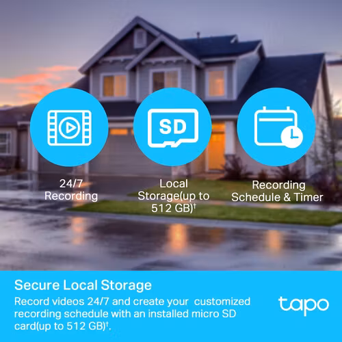 TP-Link Tapo C500 Nätverksövervakningskamera