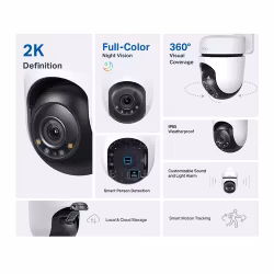 TP-Link Tapo C510W Nätverksövervakningskamera