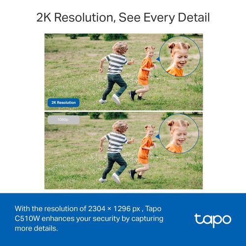 TP-Link Tapo C510W Nätverksövervakningskamera