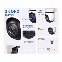 TP-Link Tapo C520WS Nätverksövervakningskamera