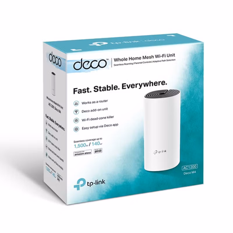 TP-Link Deco M4 (1-pack) Mesh-router