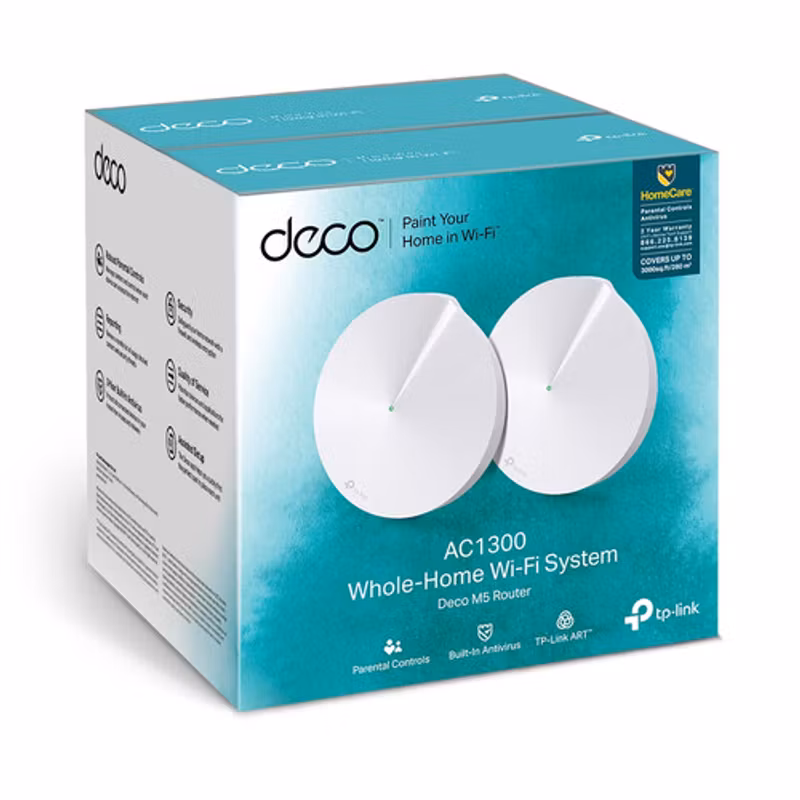 TP-Link Deco M5 (2-Pack) Mesh home wifi