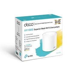 TP-Link Deco X20 (1-pack) AX1800 Mesh router Wi-Fi 6