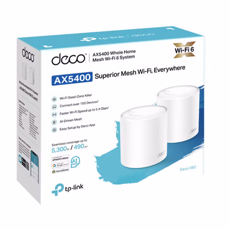 TP-Link Deco X60 Mesh Router Wifi 6