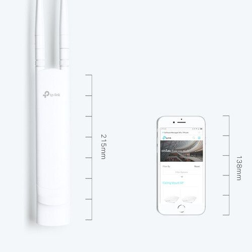 TP-Link Omada EAP110 Utomhus Trådlös åtkomstpunkt