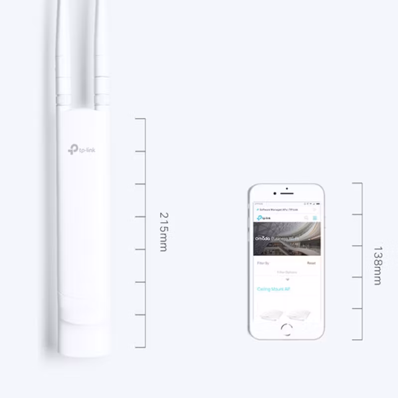 TP-Link Omada EAP110 Utomhus Trådlös åtkomstpunkt