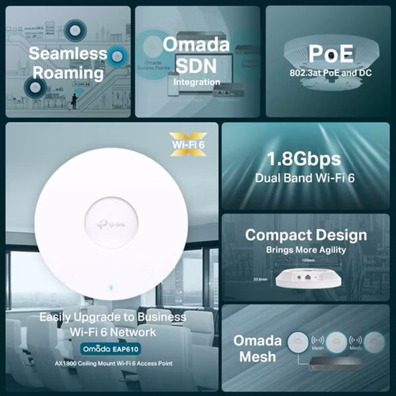 TP-Link Omada EAP610 wireless access point vit