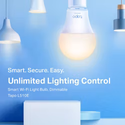 TP-Link Tapo L510E LED E27 8,7W Smart wifi lampa