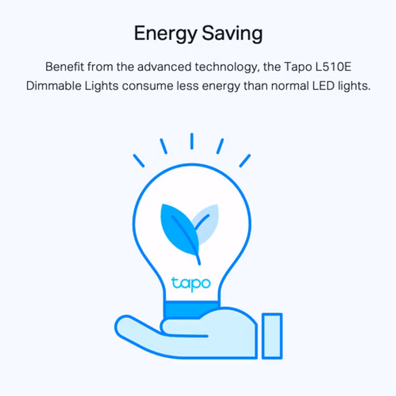 TP-Link Tapo L510E Smart WiFi LED-lampa