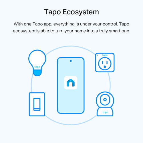 TP-Link Tapo L510E LED E27 8,7W Smart wifi lampa