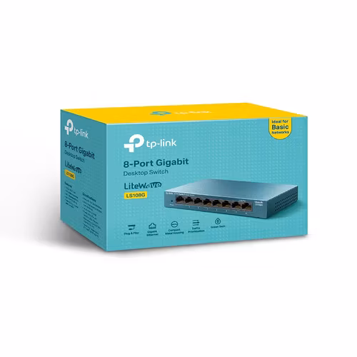 TP-Link LS108G Nätverkswitch