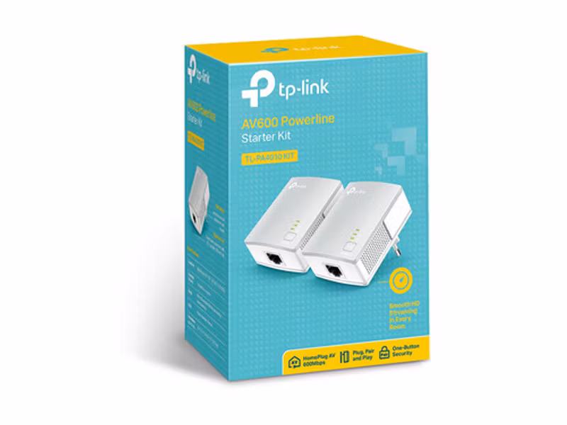 TP-Link TL-PA4010KIT 2-pack Powerline-adaptrar
