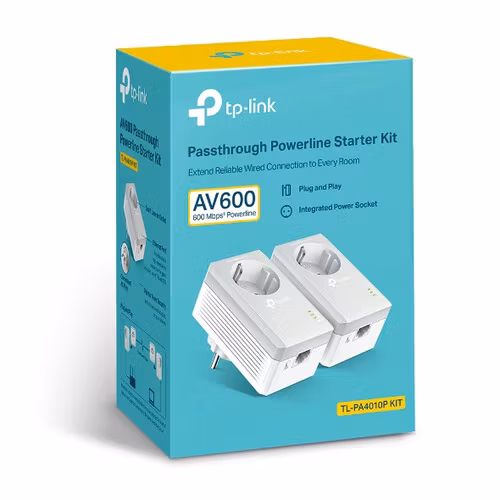 TP-Link TL-PA4010P KIT V5 PowerLine network adapter 2-pack