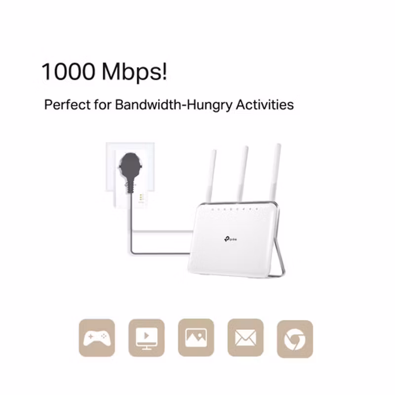 TP-Link TL-PA7017P KIT PowerLine network adapter