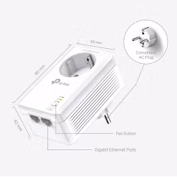 TP-Link TL-PA7027P KIT PowerLine network adapter