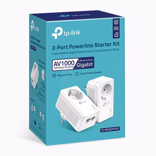 TP-Link TL-PA7027P KIT PowerLine network adapter