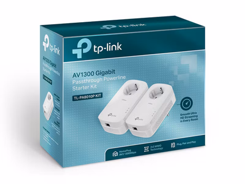 TP-Link TL-PA8010P KIT PowerLine network adapter