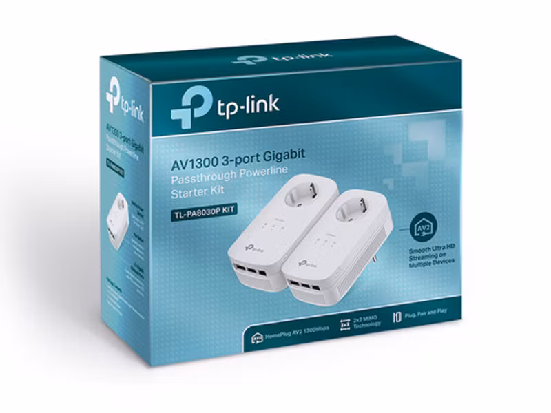TP-Link TL-PA8030P KIT PowerLine network adapter 2-pack