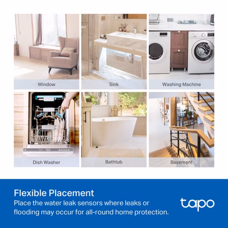 TP-Link Tapo T300 Vattensensor