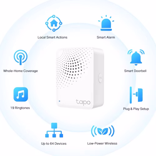TP-Link Tapo H100 Smart Hub med Chime