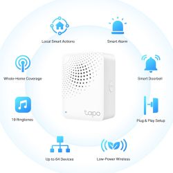 TP-Link Tapo H100 Smart Hub med Chime