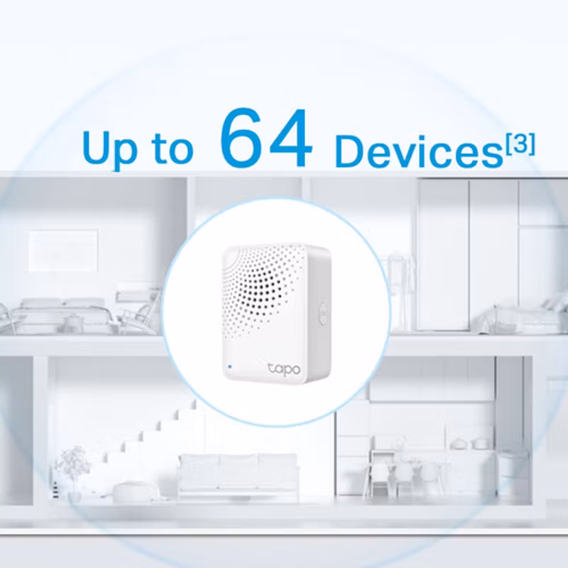 TP-Link Tapo H100 Smart Hub med Chime