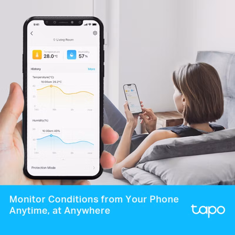 TP-Link Tapo T315 Smart Temperatur & Luftfuktighetsmätare