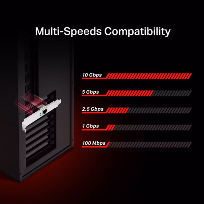 TP-Link TX401 PCIe Network Adapter 10 Gbps Nätverkskort