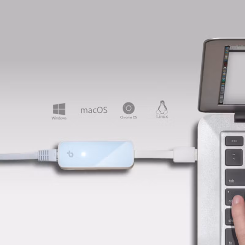 TP-Link UE200 USB till Ethernet-adapter