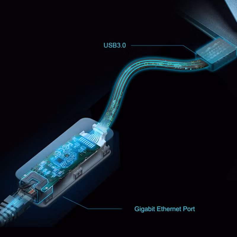 TP-Link UE306 laptop dock/port Nätverksadapter